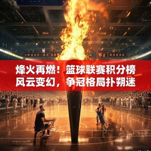 烽火再燃！篮球联赛积分榜风云变幻，争冠格局扑朔迷离，季后赛席位暗流涌动