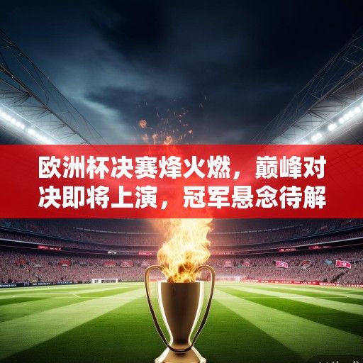 欧洲杯决赛烽火燃，巅峰对决即将上演，冠军悬念待解