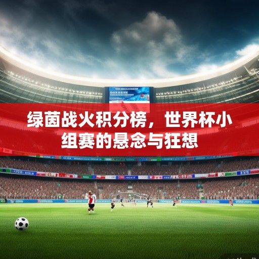 绿茵战火积分榜，世界杯小组赛的悬念与狂想