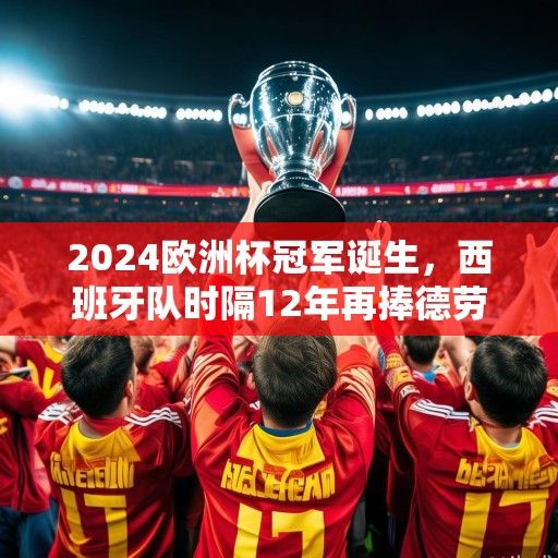 2024欧洲杯冠军诞生，西班牙队时隔12年再捧德劳内杯，青春风暴席卷欧洲