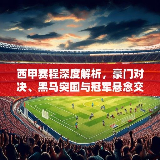 西甲赛程深度解析，豪门对决、黑马突围与冠军悬念交织的赛季画卷
