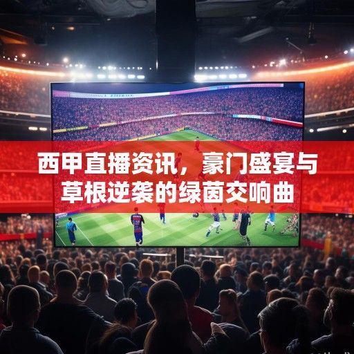 西甲直播资讯，豪门盛宴与草根逆袭的绿茵交响曲