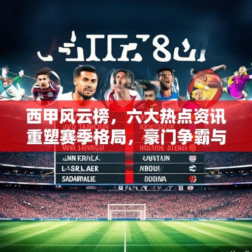 西甲风云榜，六大热点资讯重塑赛季格局，豪门争霸与黑马崛起交织