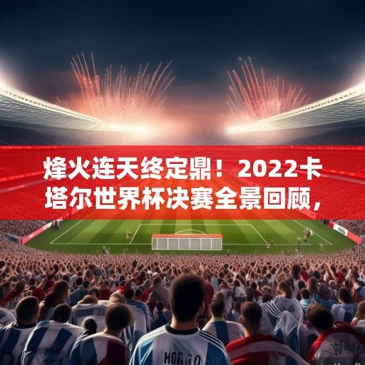 烽火连天终定鼎！2022卡塔尔世界杯决赛全景回顾，梅西圆梦，阿根廷点球大战击败法国加冕三冠王