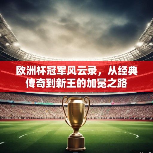 欧洲杯冠军风云录，从经典传奇到新王的加冕之路