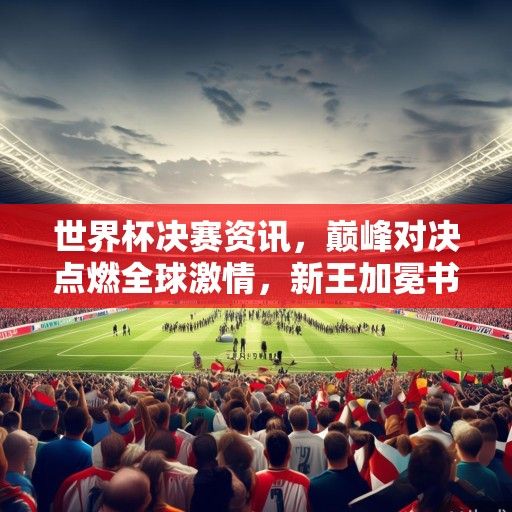 世界杯决赛资讯，巅峰对决点燃全球激情，新王加冕书写传奇篇章