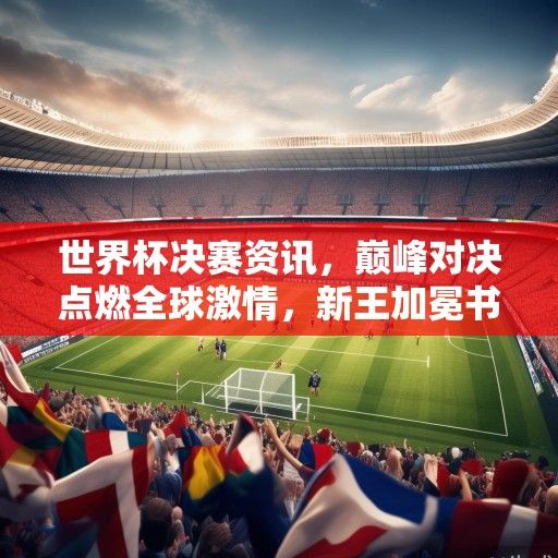 世界杯决赛资讯，巅峰对决点燃全球激情，新王加冕书写传奇篇章