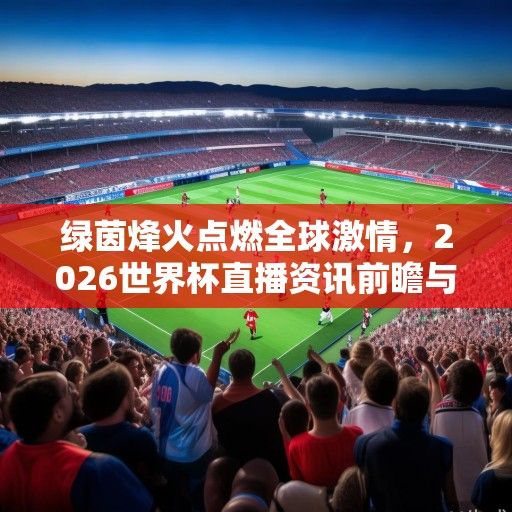 绿茵烽火点燃全球激情，2026世界杯直播资讯前瞻与全维度解读