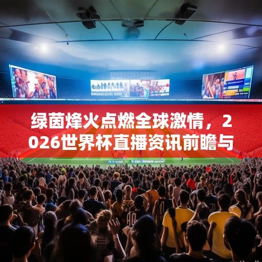 绿茵烽火点燃全球激情，2026世界杯直播资讯前瞻与全维度解读