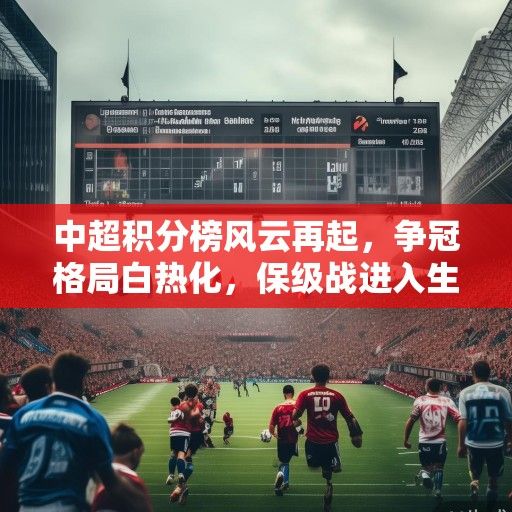 中超积分榜风云再起，争冠格局白热化，保级战进入生死时速