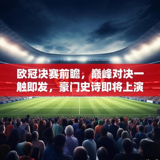 欧冠决赛前瞻，巅峰对决一触即发，豪门史诗即将上演