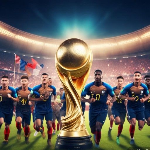 2018世界杯冠军，法国队登顶！