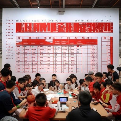 中国男篮赛程表来了！